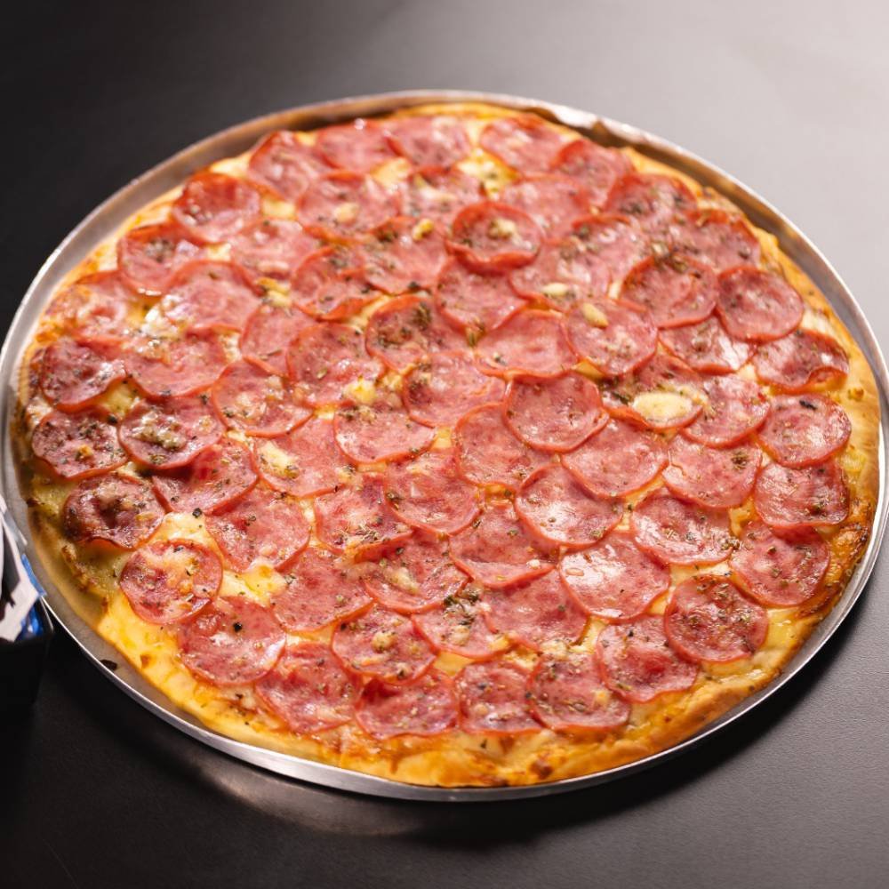 Pizza calabresa 8 pedaços